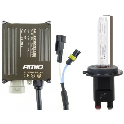 Amio autodoplňky Xenony pro motorku H7 6000°K (ballast + výbojka) - model CAN-BUS - Amio – Zboží Mobilmania