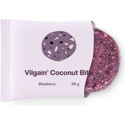 Vilgain Coconut bite borůvka 38 g – Zboží Mobilmania