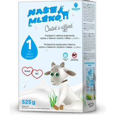 Goldim Naše Mléko 1 525 g – Sleviste.cz