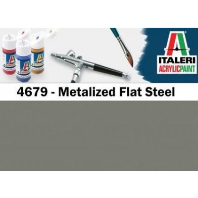 Italeri barva akryl 4679AP flat steel 20 ml – Hledejceny.cz