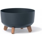 Prosperplast Květináč GRACIA LOW 23,5 cm antracit – Hledejceny.cz