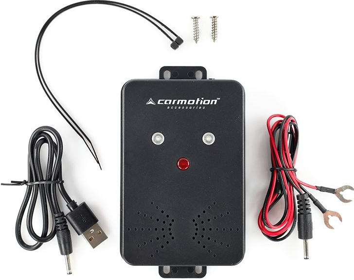Carmotion Odpuzovač kun a hlodavců včetně zábleskové diody a USB konektoru 58107