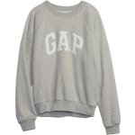 GAP mikina s logem šedá – Zboží Dáma