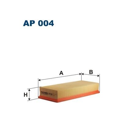 Vzduchový filtr Filtron AP004 – Hledejceny.cz