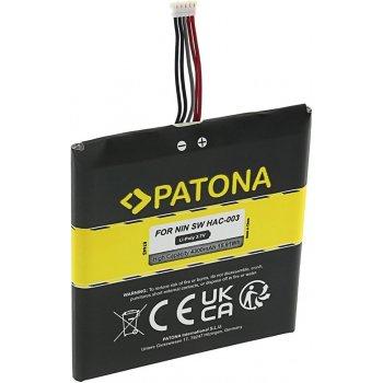 PATONA baterie Nintendo Switch, 4300mAh, Li-Pol, 3,7V