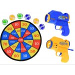 Mikro trading Terč na suchý zip s pistolemi a míčky – Zboží Živě