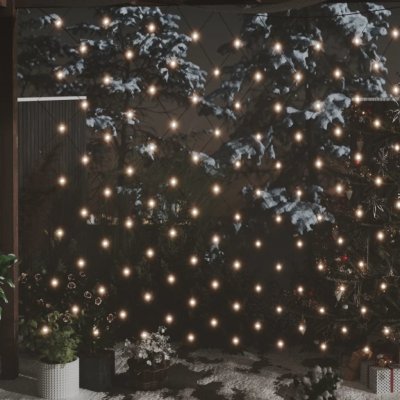 vidaXL Vánoční světelná síť bílá 4 x 4 m 544 LED vnitřní i venkovní