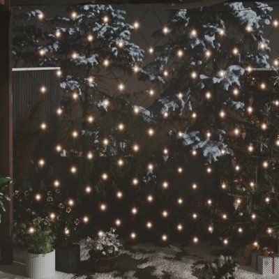 vidaXL Vánoční světelná síť bílá 4 x 4 m 544 LED vnitřní i venkovní – Hledejceny.cz