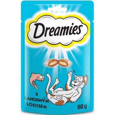 Dreamies pochoutka losos 60 g