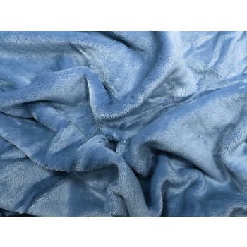 Xpose Mikroplyš prostěradlo Exclusive nové modré 120x200