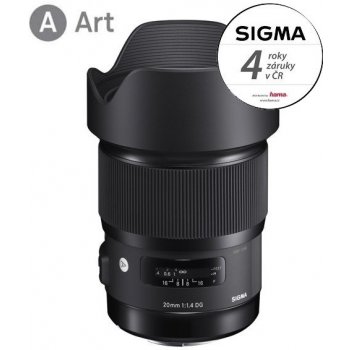 SIGMA 20mm f/1.4 DG HSM ART Canon