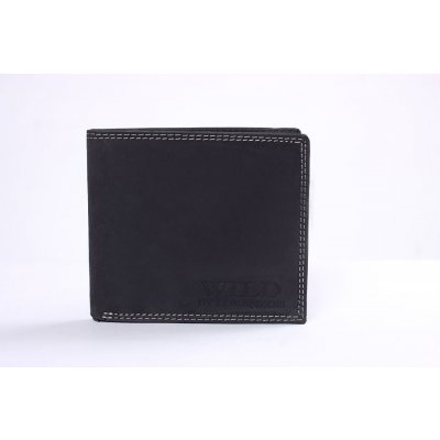 Peněženka Wild by Loranzo pánská 988 kožená černá – Zboží Mobilmania