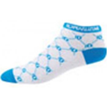 Pearl Izumi ponožky Elite LE Low W bílo/modré logo