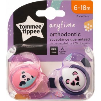 Tommee Tippee savička Breast like night bílá/žlutá 2ks