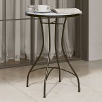 OMAXI 473843 Mozaikový bistro stolek modrý a bílý Ø 50 x 70 cm keramika – Hledejceny.cz
