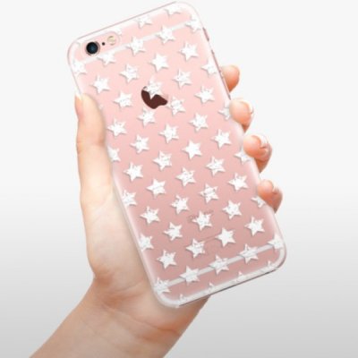 Pouzdro iSaprio Stars Pattern iPhone 6 Plus/6S Plus bílé – Zboží Mobilmania