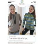 Tištěný střih Dámská mikina Stripe | XXS - XXXL – Hledejceny.cz