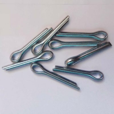 Závlačka DIN 94 - 1,6 x 22mm, bílý zinek – Hledejceny.cz