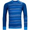 Pánské sportovní tričko Ortovox 210 SUPERSOFT LONG SLEEVE M pánské tričko petrol blue