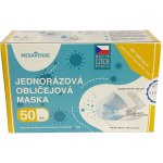Mesaverde jednorázová česká rouška 3 vrstvá modrá 50 ks – Zboží Dáma