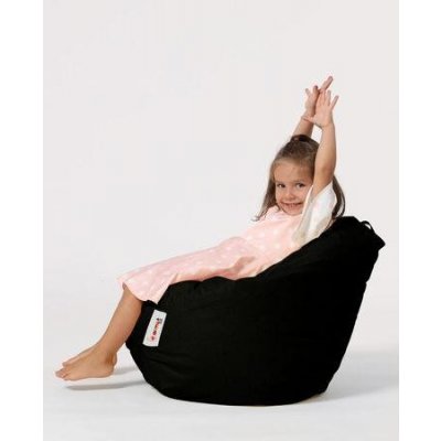 Atelier del Sofa Garden Bean Bag Premium Kids černá