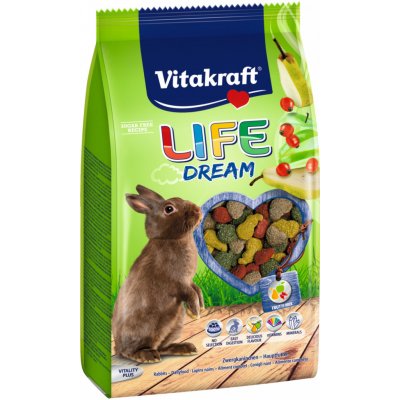 Vitakraft Rodent Rabbit Life Dream 600 g – Zbozi.Blesk.cz