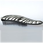 Detangler Professional kartáč na vlasy s rukojetí bílá zebra – Zboží Mobilmania