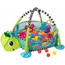 Eco Toys Vzdělávací hrací deka s 30 míčky Želvička