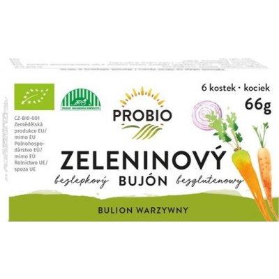 PRO-BIO Bujón bazalkový kostky 6 x 0,5 l