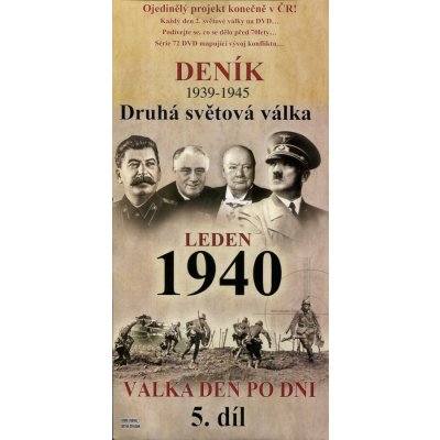 Deník 2. světové války - leden 1940 DVD – Zbozi.Blesk.cz