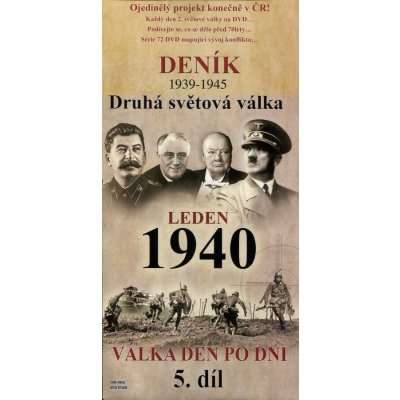 Deník 2. světové války - leden 1940 DVD