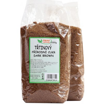 ZP Cukr třtinový tmavý Dark 1kg – Sleviste.cz