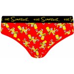 Dámské kalhotky Simpsons Frogies červená Frogies – Zboží Dáma