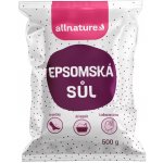 Allnature Epsomská sůl 500 g – Zboží Dáma