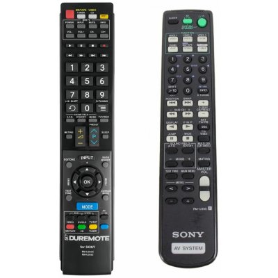 Dálkový ovladač General Sony RM-U305, receivers STR-DE475, STR-DE575, STRDE675 + ovládání TV (mini TV) – Zboží Živě