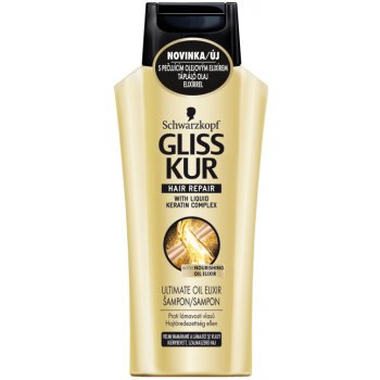 Gliss Kur Hair Repair Ultimate Oil Elixir Shampoo 250 ml