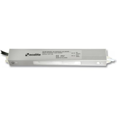 Ecolite LED transformátor 12V/30W DX-WP-30W IP67 – Hledejceny.cz