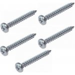 RABOVSKÝ Vrut půlkulatá hlava 6x60 mm, křížová drážka (5 kusů) 53006060 – Sleviste.cz