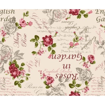 Dekorační látka Růže garden š.150cm - látka v metráži 341100-102 – Zboží Mobilmania