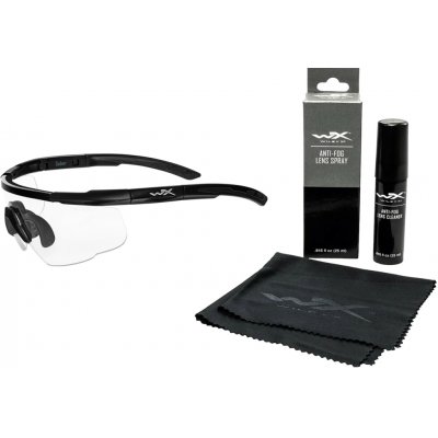 Brýle Wiley X Saber Advanced clear lens/matte black frame – Zboží Dáma