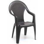 Bibl Plastová židle Giglio antracit 01760 – Zboží Mobilmania