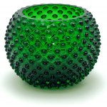 Váza 18cm - Hobnail - Ananas - tmavě zelená – Hledejceny.cz