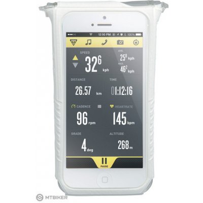 Pouzdro Topeak SMART PHONE DRY BAG iPhone 5/5s/5c/SE biele – Zboží Mobilmania