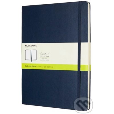 Moleskine Zápisník tvrdé desky B5 čistý modrý – Zboží Mobilmania