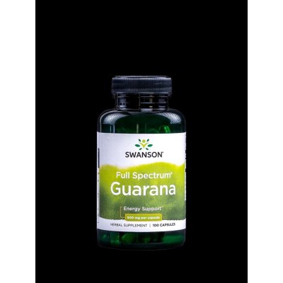 Swanson Guarana 500 mg 100 kapslí – Hledejceny.cz