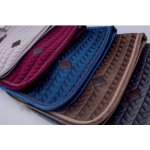 Kentaur Set sametová dečka s čabrakou s lemem Šedá – Zboží Mobilmania