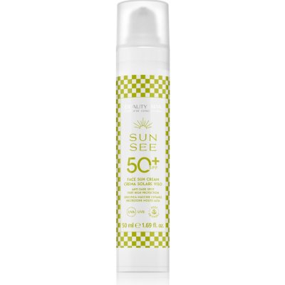 Denní krém na obličej SPF 50+ specifický pro pigmentové skvrny Face sun cream - 50 ml