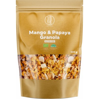 BrainMax Pure Mango & Papaya Granola BIO 400 g – Zboží Mobilmania