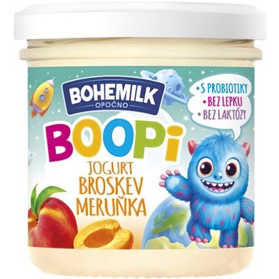 Bohemilk BOOPi Jogurt broskev & meruňka 150 g – Hledejceny.cz