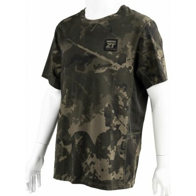 Nash tričko ZT Lite Luxe T Shirt Camo – Zboží Mobilmania